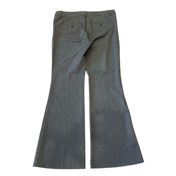 Express Women's Flare Leg Trouser Pants Grey Size 10 - Picture 3 of 9